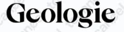 Geologie