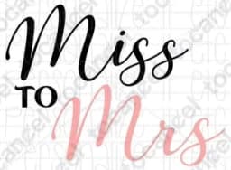 Miss To Mrs
